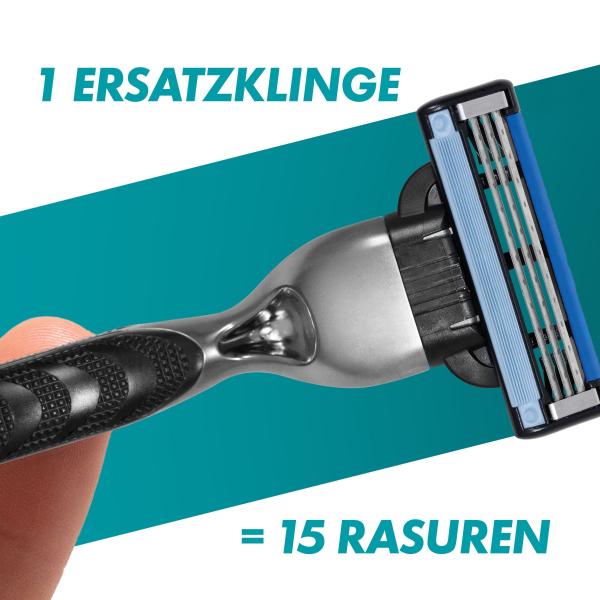 Gillette Mach3 Rasierer + 1 Klinge