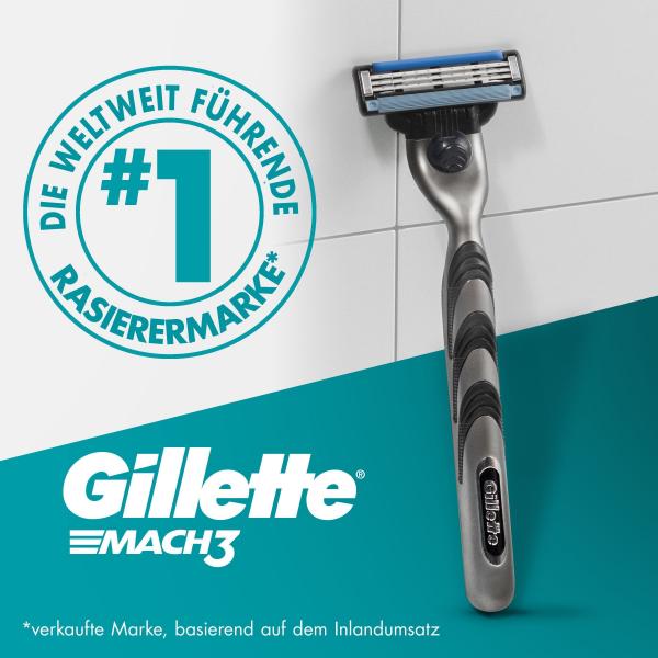 Gillette Mach3 Rasierer + 1 Klinge