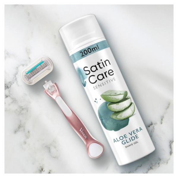 Gillette Satin Care Rasiergel Aloe Vera Glide