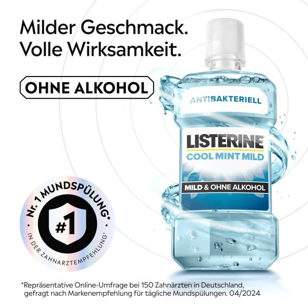 Listerine Mundspülung Cool Mint Mild