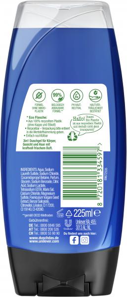 Duschdas 3in1 Duschgel Sport