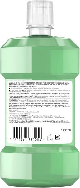Listerine Mundspülung Fresh Mint Anti-Bakteriell