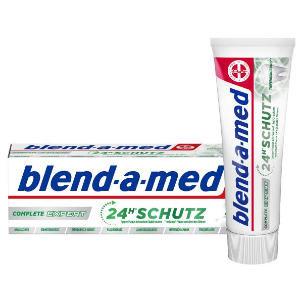 Blend-a-med Zahncreme Complete Expert Tiefenreinigung 24h Schutz