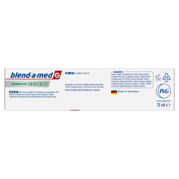 Blend-a-med Zahncreme Complete Expert Tiefenreinigung 24h Schutz