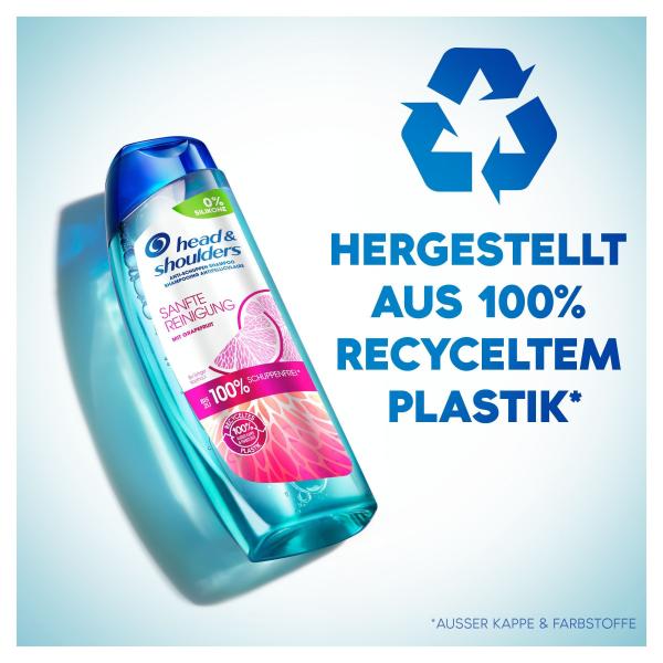 Head & Shoulders Anti-Schuppen Shampoo Sanfte Reinigung mit Grapefruit