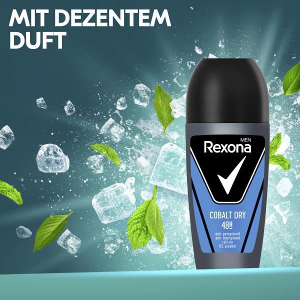 Rexona Men Deo Roll-On Cobalt Dry