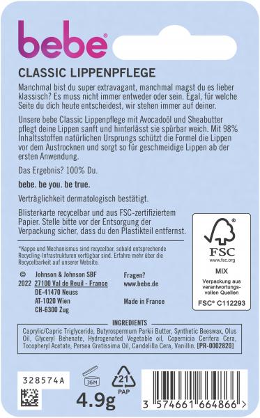 Bebe Classic Lippenpflege