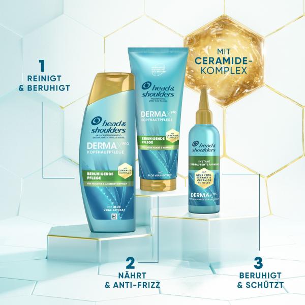 Head & Shoulders Derma X Pro Kopfhaut Pflege beruhigende Pflege