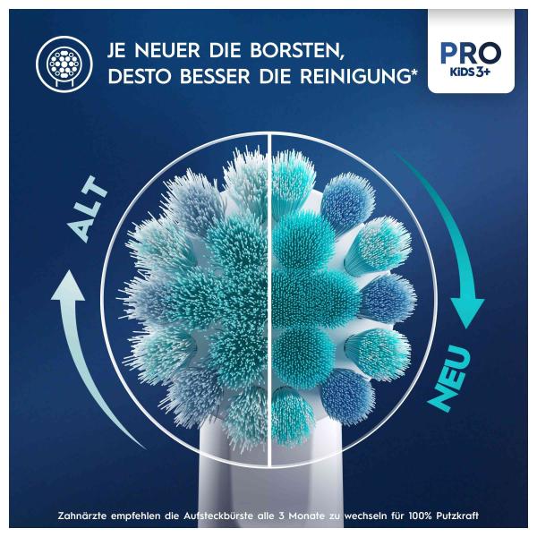 Oral-B Pro Kids 3+ Aufsteckbürsten Eiskönigin oder Spiderman