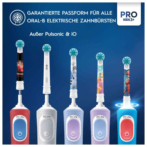 Oral-B Pro Kids 3+ Aufsteckbürsten Eiskönigin oder Spiderman