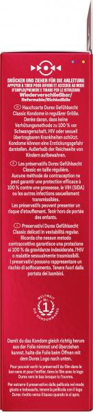 Durex Kondome Gefühlsecht Classic Reguläre Passform