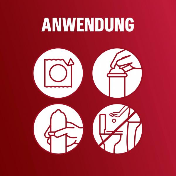 Durex Kondome Gefühlsecht Extra Feucht Reguläre Passform