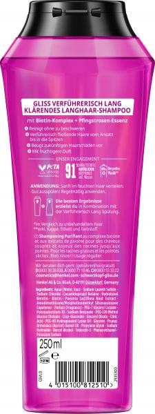 Schwarzkopf Gliss Verführerisch Lang Shampoo