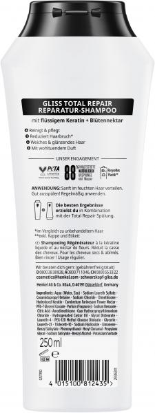 Schwarzkopf GLISS Shampoo Total Repair