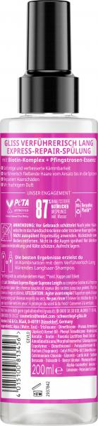 Schwarzkopf Gliss Verführerisch Lang Express-Repair-Spülung