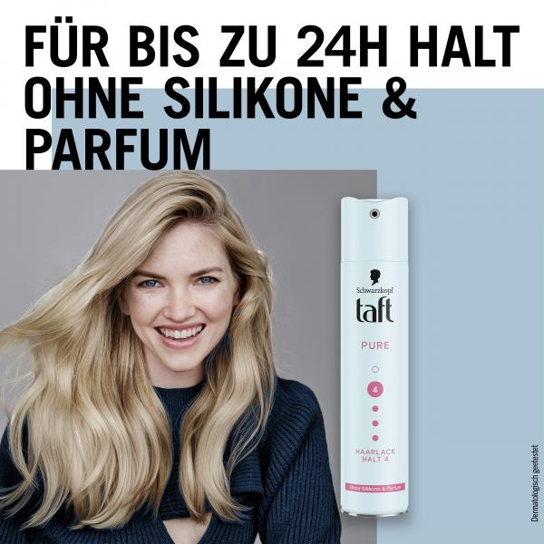 Schwarzkopf Taft Pure Haarlack Halt 4