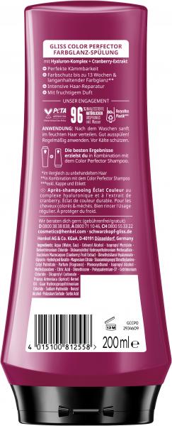 Schwarzkopf Gliss Color Perfector Farbglanz-Spülung