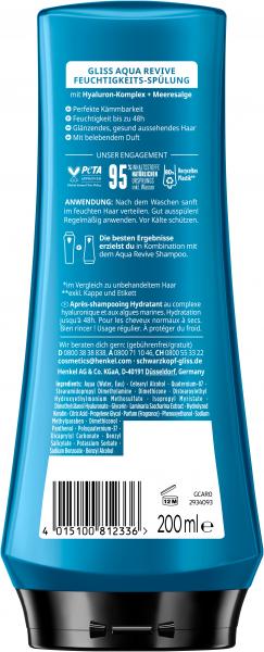 Schwarzkopf Gliss Aqua Revive Spülung