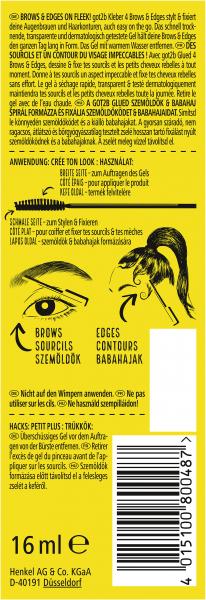 Got2b Kleber 2in1 Stylinggel für Brows & Edges