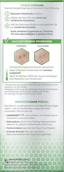 NiveaCellular Luminous630 Anti-Pigmentflecken Pickelmale Serum