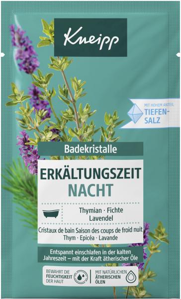 Kneipp Badekristalle Erkältungszeit Nacht