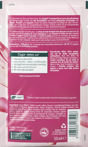 Kneipp Cremebad Rosenzarte Verwöhnpflege