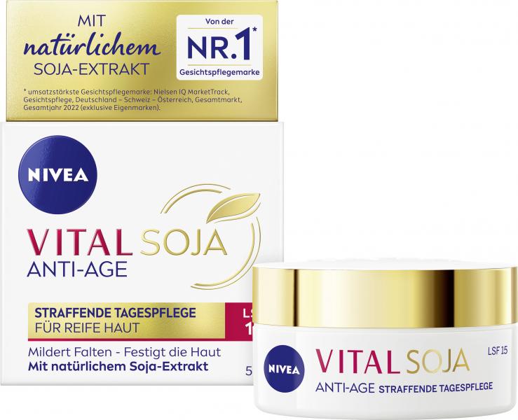 NIVEA Vital Soja Anti-Age straffende Tagespflege Creme