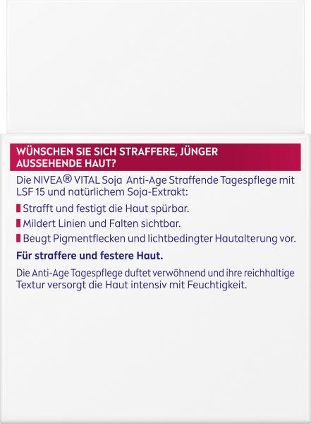 NIVEA Vital Soja Anti-Age straffende Tagespflege Creme