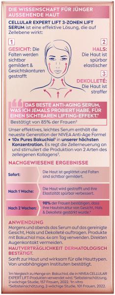 Nivea Expert Lift Cellular 3 Zonen Lift Serum