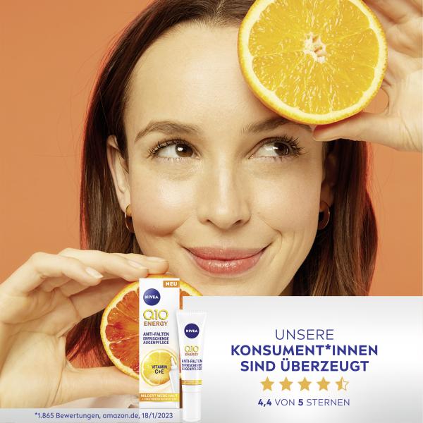 NIVEA Q10 Energy Anti Falten Augenpflege