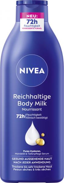 Nivea Reichhaltige Body Milk für trockene Haut