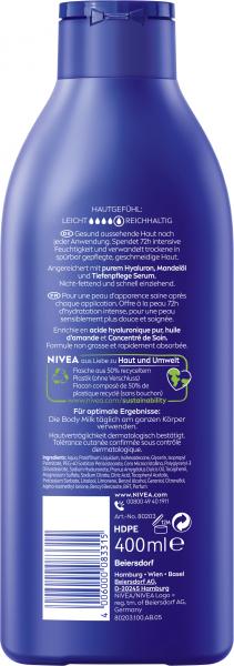 Nivea Reichhaltige Body Milk für trockene Haut