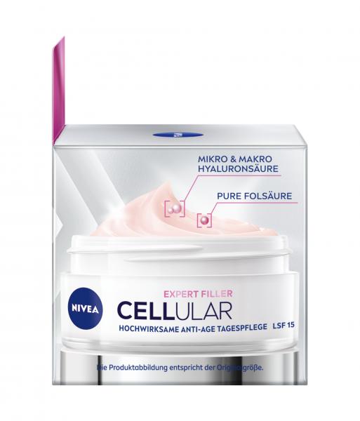 NIVEA Cellular Expert Filler Anti-Age Tagespflege LSF 15