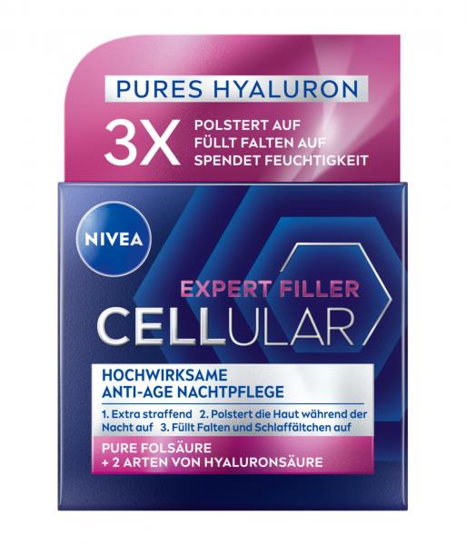 Nivea Cellular Expert Filler Hochwirksame Anti-Age-Nachtpflege
