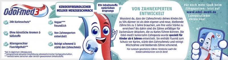 Odol-med3 Zahnpasta Juniorzahn 6-13 Jahre