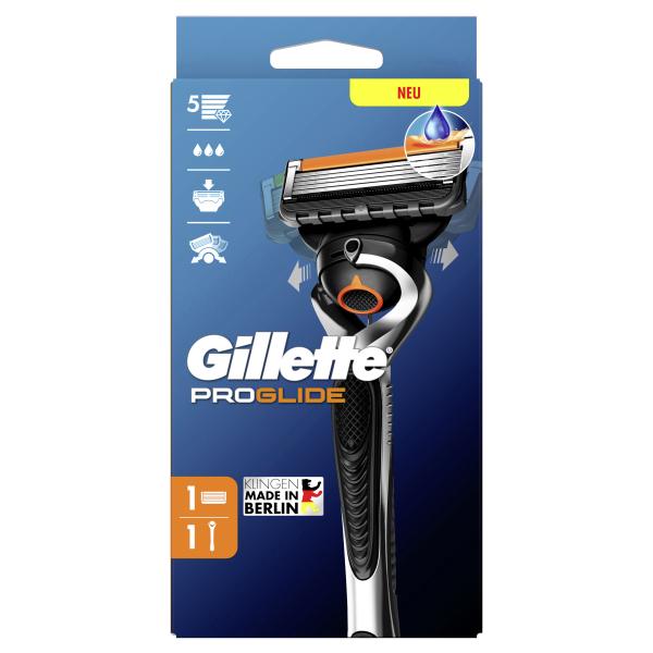 Gillette ProGlide Flexball Rasierer mit 1 Klinge