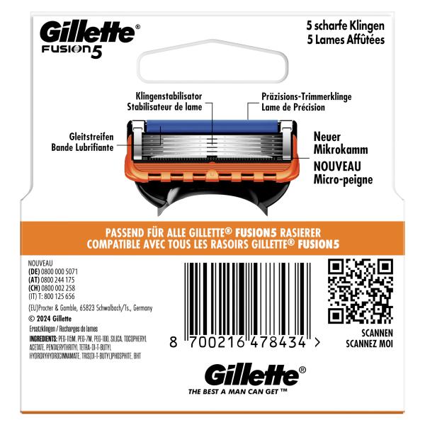 Gillette Fusion5 Rasierklingen