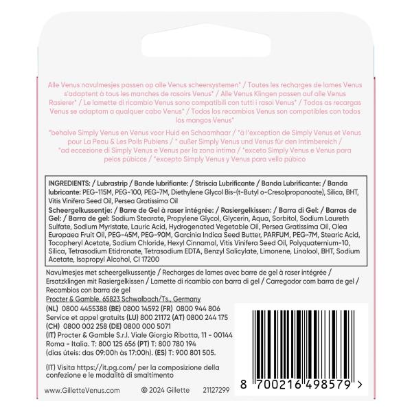 Gillette Venus ComfortGlide Spa Breeze Rasierklingen