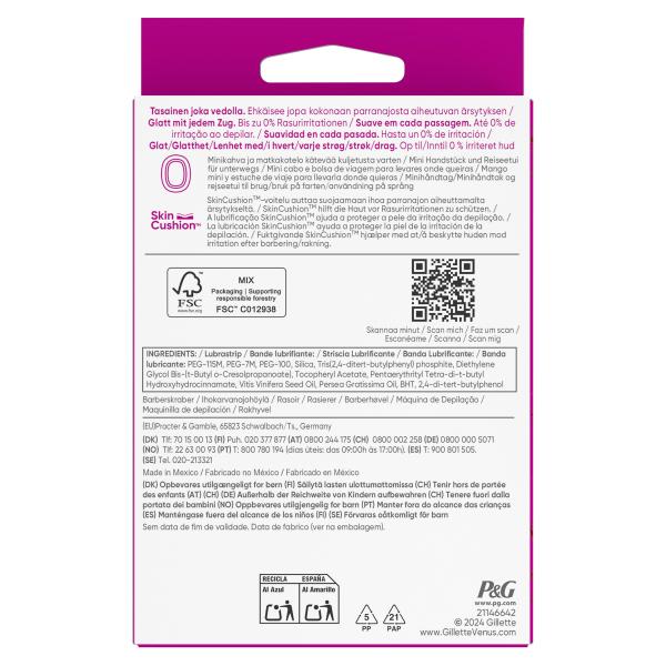 Gillette Venus Extra Smooth Snap Rasierer mit 1 Klinge