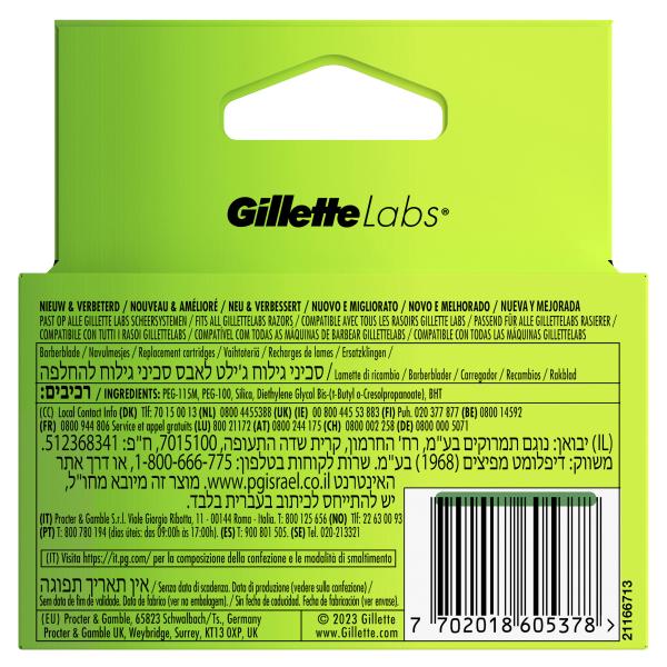 Gillette Labs Rasierklingen