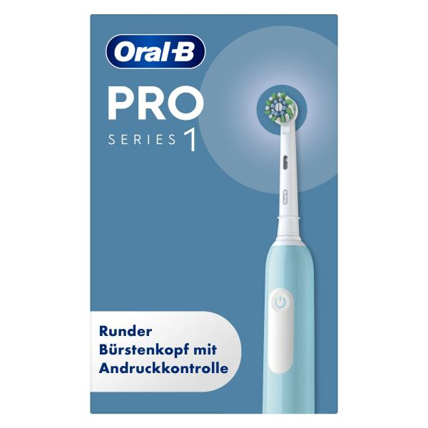 Oral-B Pro Series 1 Cross Action Caribbean Blue Elektrische Zahnbürste