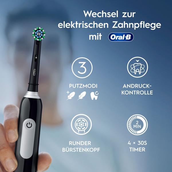 Oral-B Pro Series 1 Cross Action Caribbean Blue Elektrische Zahnbürste
