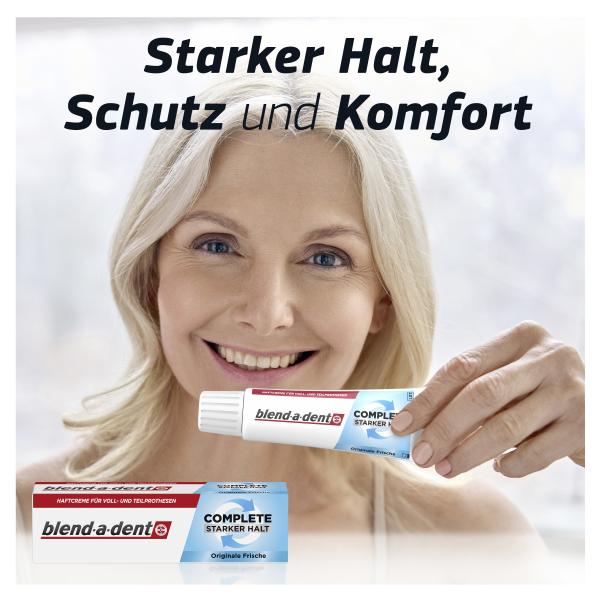 blend-a-dent Complete Haftcreme Starker Halt Originale Frische