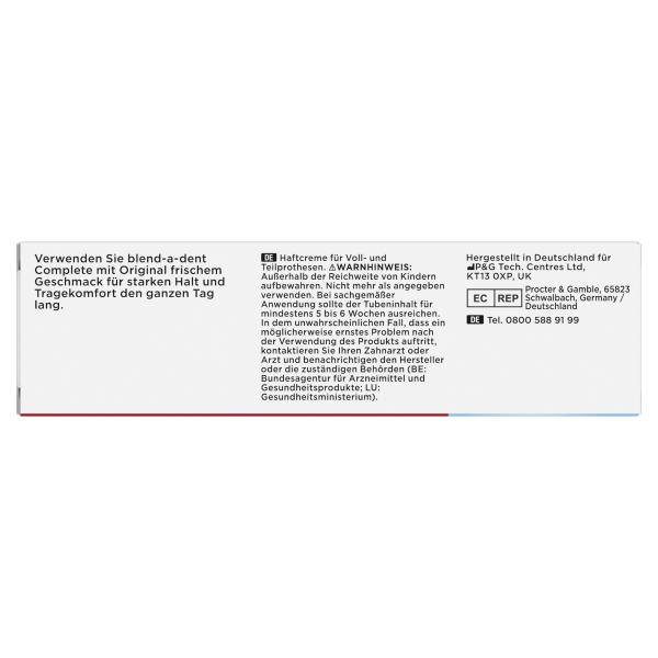 blend-a-dent Complete Haftcreme Starker Halt Originale Frische