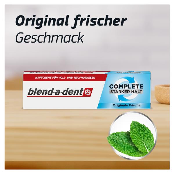 blend-a-dent Complete Haftcreme Starker Halt Originale Frische