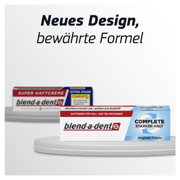 blend-a-dent Complete Haftcreme Starker Halt Originale Frische