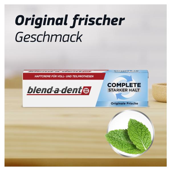 blend-a-dent Complete Haftcreme Starker Halt Originale Frische