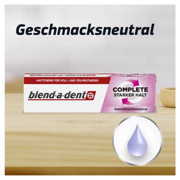 blend-a-dent Complete Starker Halt Haftcreme Geschmacksneutral