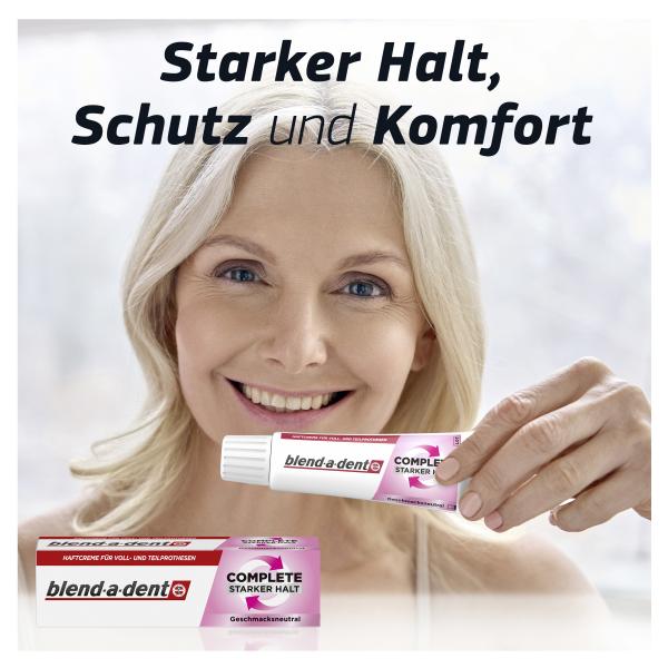 blend-a-dent Complete Starker Halt Haftcreme Geschmacksneutral