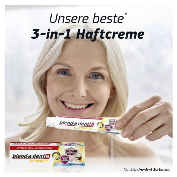blend-a-dent Ultimate Haftcreme Frischer Geschmack